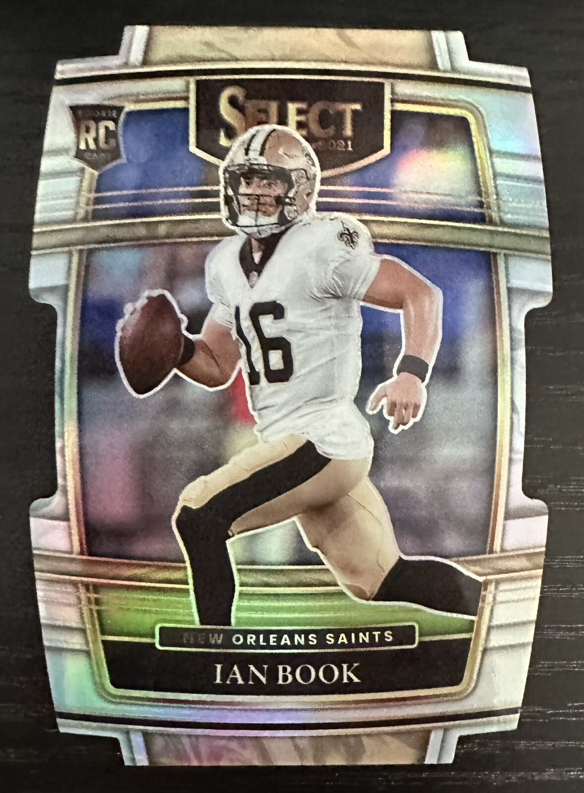 2021 Panini Select IAN BOOK SILVER PRIZM SP Concourse DIE CUT ROOKIE #79 Saints