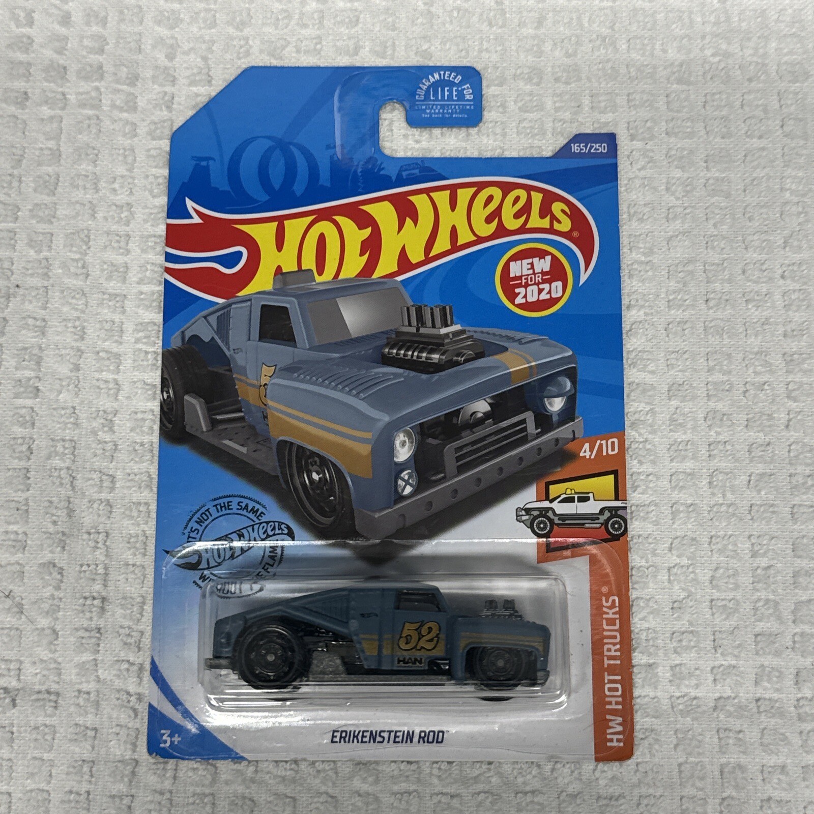 Hot Wheels Erikenstein Rod 165/250 | Camion Grigio | Scala 1:64 | Die-cast