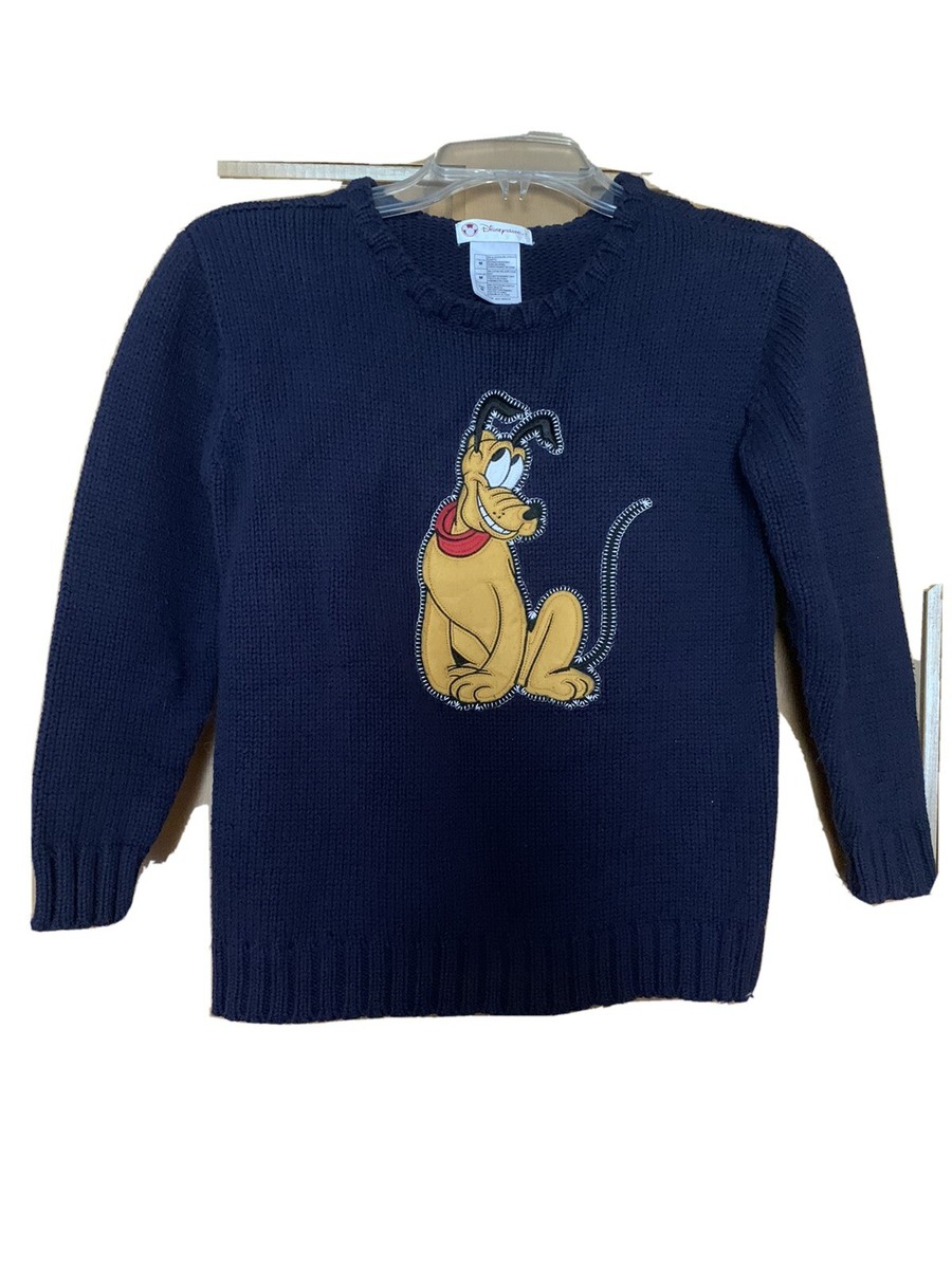 Disney Pluto Sweatshirt Disneyland Size 3 NWT Disney Parks Mens/Womens T-Shirts & Tops | Pluto Pullover  main image 3