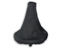 SCHALTMANSCHETTE FÜR ALFA ROMEO MITO SCHALTSACK NATURLEDER SCHWARZ