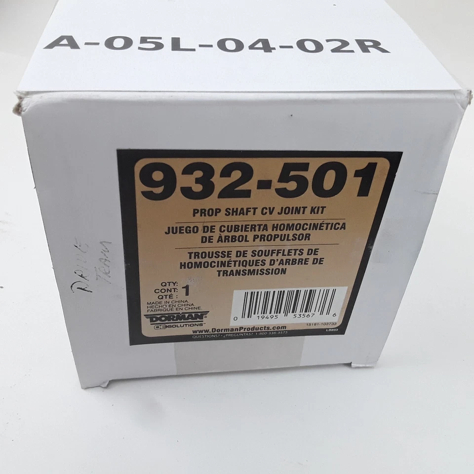 Front Propeller Shaft CV Joint Kit For Volvo V50 XC70 XC90 S40 S60 V70 2003-2010 - Image 4 of 4