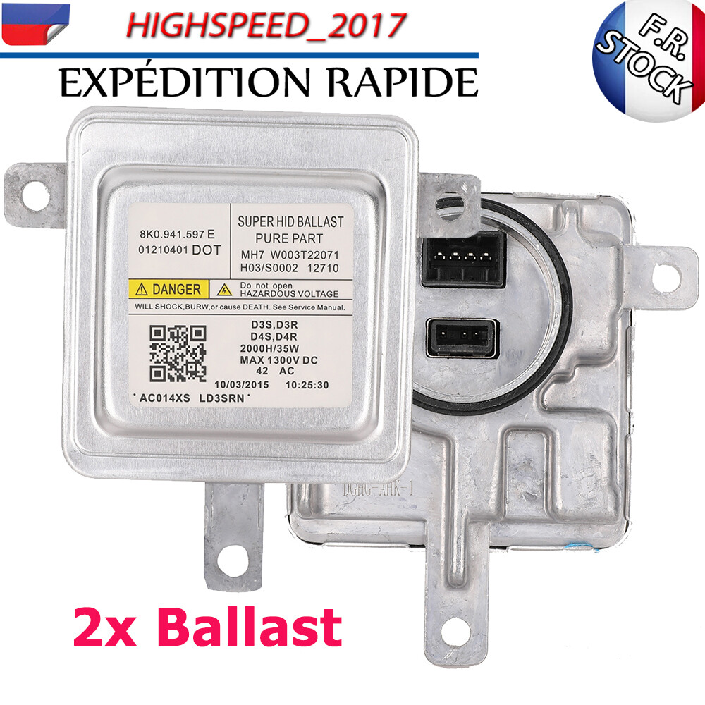 Module xénon D3S 8K0941597E pour corriger le clignotement des phares Audi A4