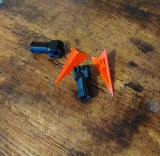 Popy Danguard GA-79 DX Fists And Shins (set) - Repro 3D Printed (w/Springs)