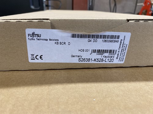 Fujitsu Tastatur mit SmartCard Reader - KB SCR D - S26381-K528-L120 - Neu OVP - Bild 8 von 8