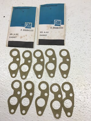 GM NOS Lot of 10 Oil Screen Gaskets for 1969-1975 350 Automatic Transmission 