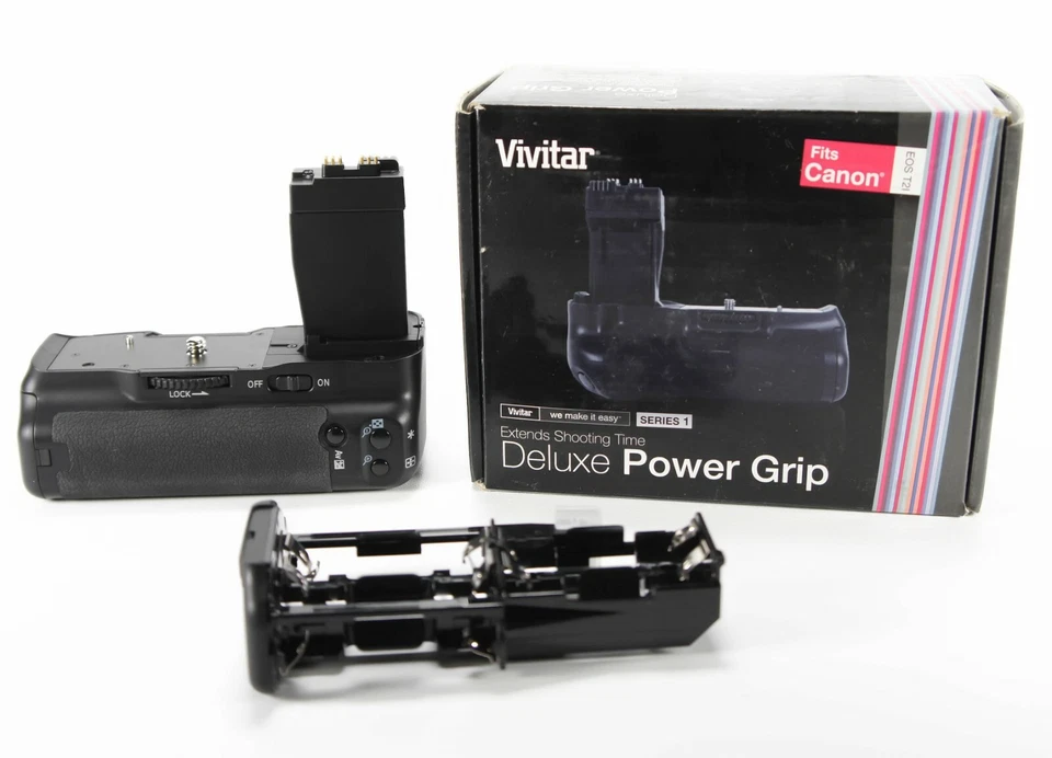  Vivitar Series 1 Deluxe Power Grips for Canon EOS T2I - Image 2 of 4