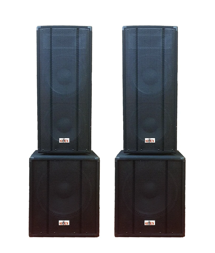 PA SET KOMPLETTANLAGE 6400 WATT 2x VERSTÄRKER KABEL MISCHPULT light-bar dj set - Bild 4 von 4