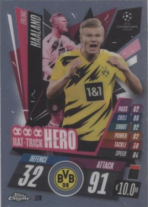 2020-21 Topps Match Attax UEFA Champions League - Erling Haaland