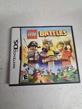 LEGO Battles - Nintendo DS Authentic Game Complete Case Booklet Game Smoke Free