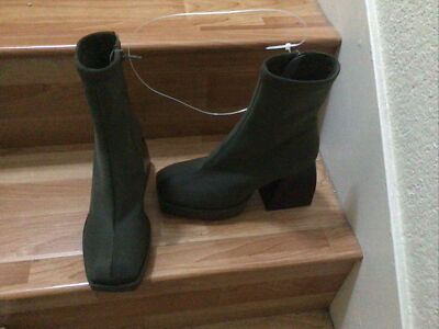 Jeffery Campbell Dauphin Platform Boots Jeffrey Campbell Dauphin Boot in Dark Brown | REVOLVE main image 4