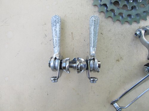 Vintage Campagnolo Rally Derailleurs, Shifters & Suntour Freewheel + Sedis Chain - Picture 8 of 19