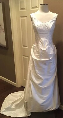 100 silk wedding dress