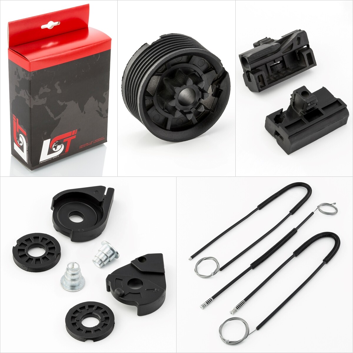 Window Regulator Repair Kit Front Right for Mercedes Viano Vito W639 New IN