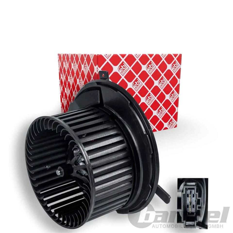 FEBI GEBLÄSEMOTOR GEBLÄSE passend für AUDI A3 SKODA OCTAVIA VW GOLF 5 PASSAT 3C - Bild 2 von 2