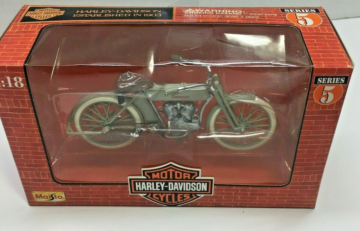 1998 Harley Davidson Diecast 1909 Twin 5D V-Twin Collectible | eBay