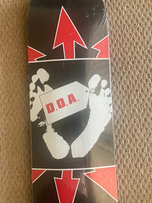 Skull Skates DOA Punk Band Skateboard deck New In shrink Made In