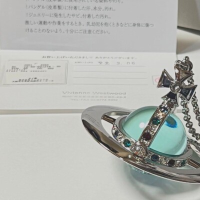 GIANT ORB PENDANT Vivienne Westwood PENDANT MINT GREEN Fashion