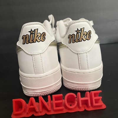 Nike Air Force 1 LV8 Off Noir Metallic Pewter GS Size 6.5Y/Women's