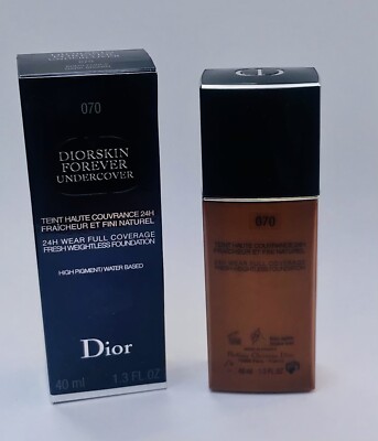 Dior Diorskin Forever Foundation 070 Dark Brown Undercover 24H - Main Image