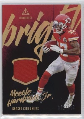 2020 Luminance Bright Beginnings Materials Gold 72/100 Mecole Hardman Jr 0k41