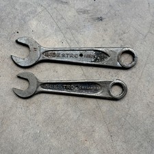 2 Pc. Lot Vintage Indestro Auto Tool Combination Antique Wrench Set Aa 2 Pc. Lot Vintage Indestro Auto Tool Combination Antique Wrench Set Aa