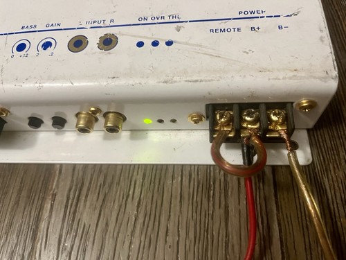 VINTAGE Phoenix gold M25 Series 2 Car Amplifier Old School Amp Used Working Auto - Picture 4 of 4