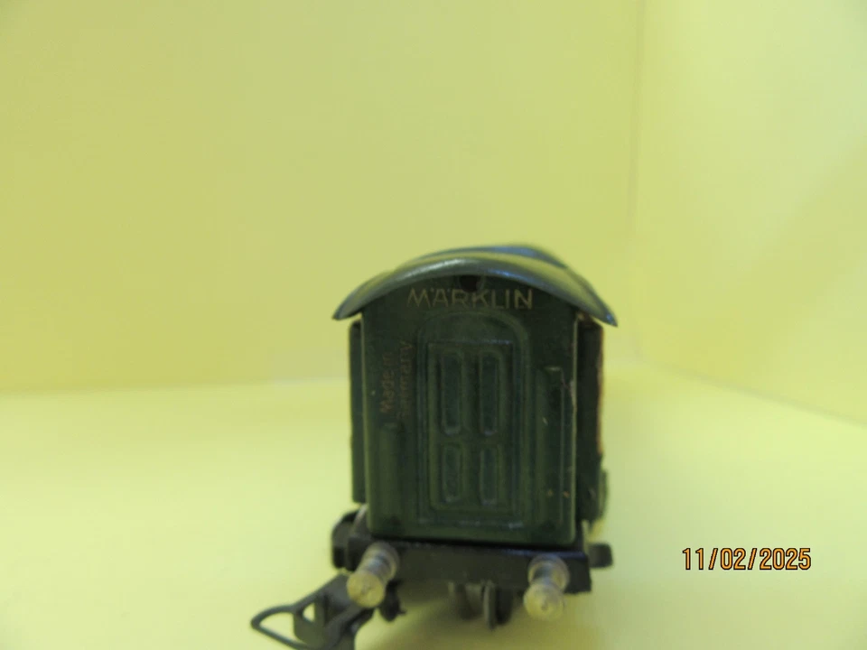 H0 - Marklin 349E 战前 1908/1909 Orient Express 金属铂尔曼汽车 - 非常罕见 — 第 3/4 张图片