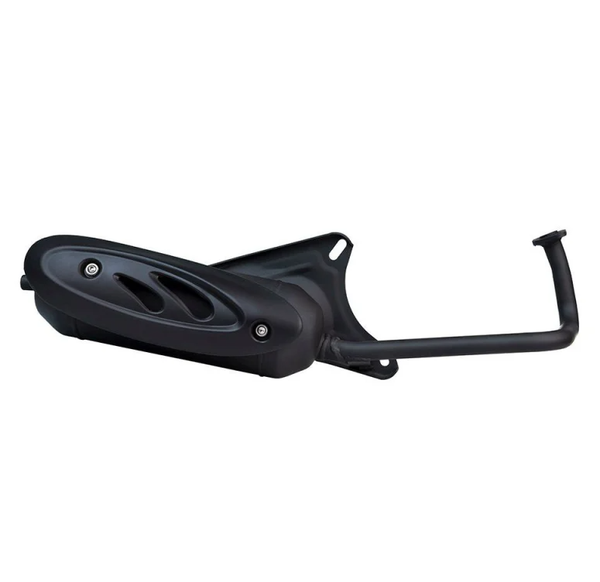 Kymco Agility 4T R10 50 2006-2008 Silent Pro Schwarz Auspuffanlage-image