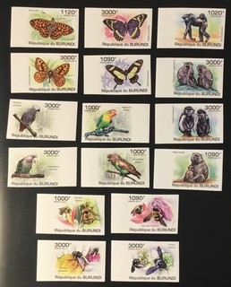 Burundi imperf selection MNH (YN)