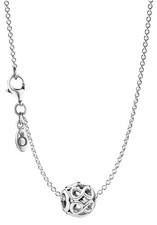 PANDORA Schmuck Damen-Halskette Silber 925 mit Anhänger Unendlichkeit 08050