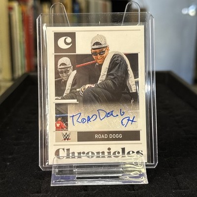 2022 Chronicles WWE Road Dogg Auto Legend #CS-RDG