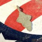 Dug Civil War Or Earlier Brass Cross Crucifix Pendant 💥 🇺🇸 💣