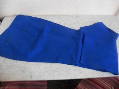 ALTE BLAUE H ARBEITSHOSE ''BAUERARBEITER..''100% BAUMWOLLE GR. 54