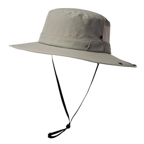 L/XL/XXL UV50+ Waterproof Wide Brim Bucket Sun Hat for Summer Fishing Hiking