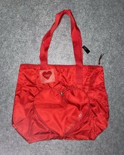 Victoria's Secret Re Heart Packable Tote Bag 2024 Valentine's Day NWT