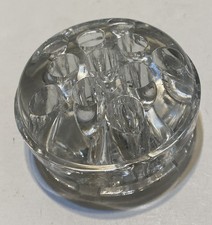 Vintage Glass 11 Hole Flower Frog