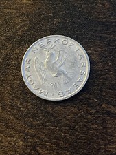 1983 Hungary 10 Ten Filler Beautiful Actual Coin TC1322*