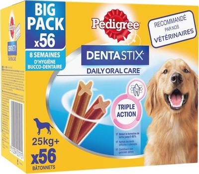 Pedigree Dentastix Hundesnack Zahnpflege Leckerli Hunde 1er Pack 56 Stueck