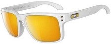 Oakley HOLBROOK 9102 😎 Bianco Opaco + 24K Iridium ✨ Occhiali Nuovi...