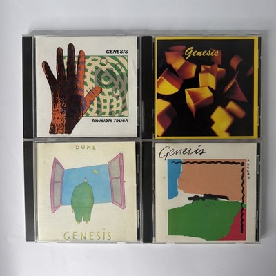Lot of 3 Genesis CDs: We Can't Dance, Invisible Touch, Genesis, Duke