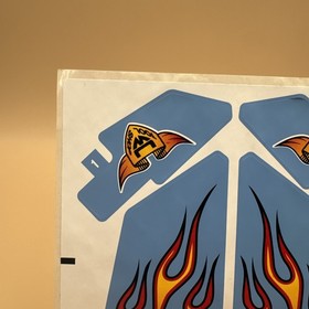 Lego Technic Hot Rod 42022 Sticker Sheet - New Never Used Authentic