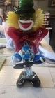 Murano Glass Clown Sculpture Figurine Hand Blown Italian Art