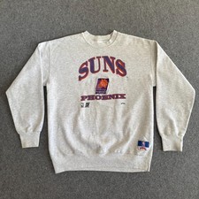90s Phoenix Suns Logo Nutmeg Grey Heather Sweatshirt XL