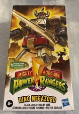 DINO MEGAZORD BLACK & GOLD MMPR MIGHTY MORPHIN' POWER RANGERS VHS RETRO NEW