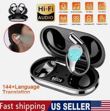 AI Language Translator Device Real-time Smart Instant Voice 144 Languages Black