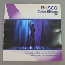 Rosco Color Effects Kit 15 Gel Filter Set 12"x12 Photography Lighting Opened Box