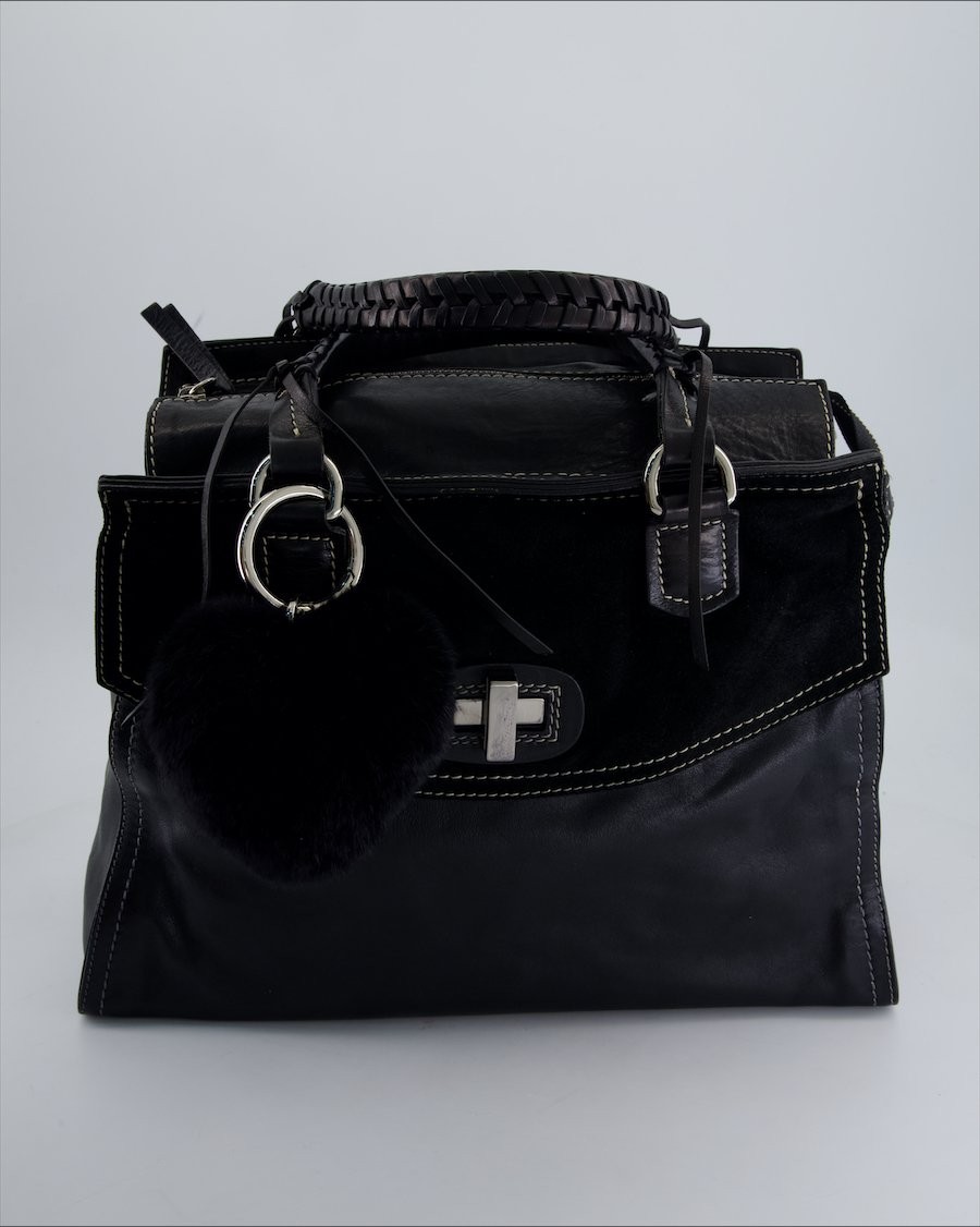 Borsa da spalla Abro Pelle Nero - Ottime condizioni
