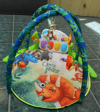 Baby Gym Mat Kick  Play Piano Activity Center for Infants Once in the Forest