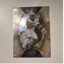 Panini 2021 Select Premier Level Payton Turner Rookie #188 Saints NFL