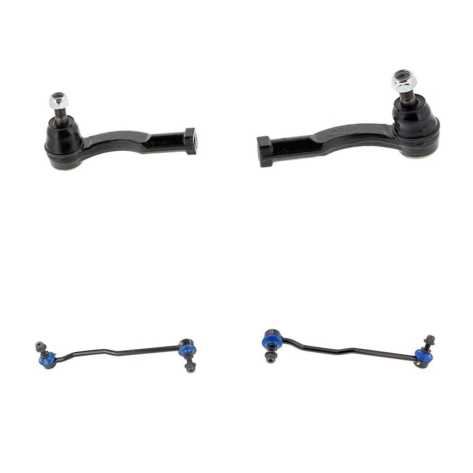 Mevotech 4pcs Front Tie Rod End Sway Bar Link For Subaru Legacy 2015 2016 2017 - Image 2 of 4